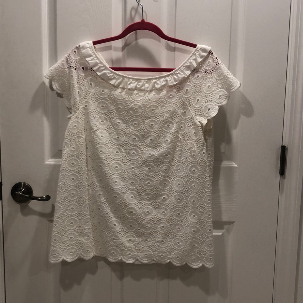 Lilly Pulitzer Eyelet Top
